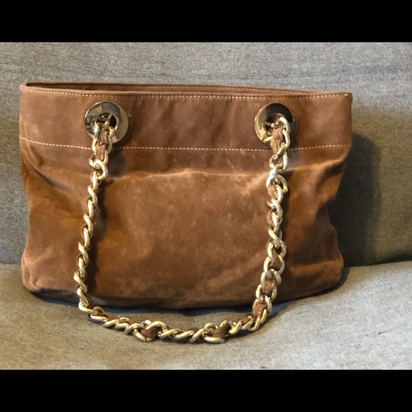 Le Château Tan Suede hobo bag - Picture 3 of 7